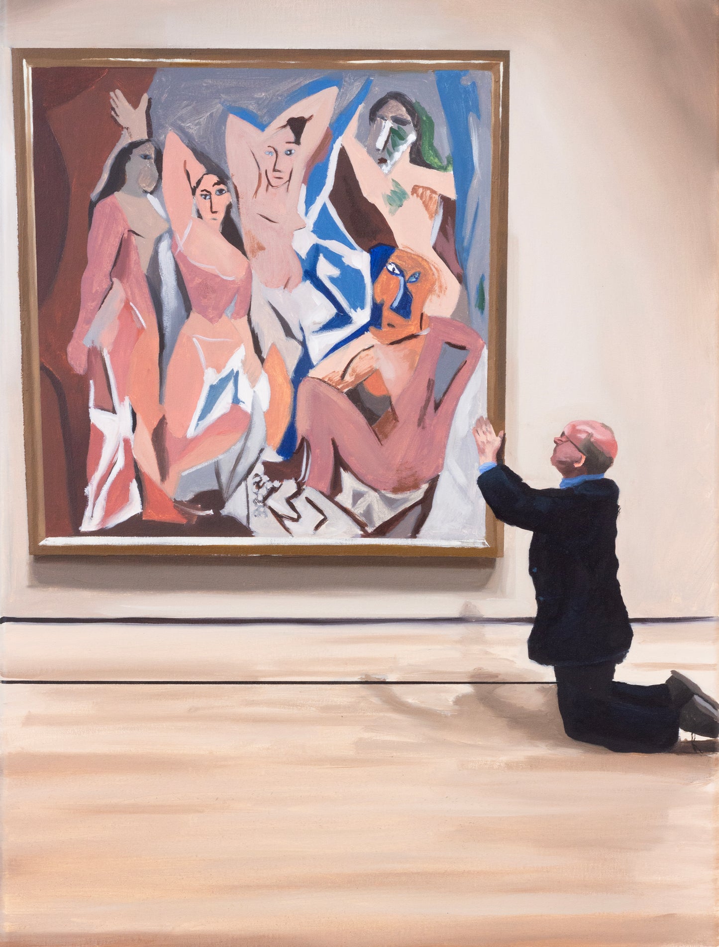 "The Viewer and Pablo Picasso" Print