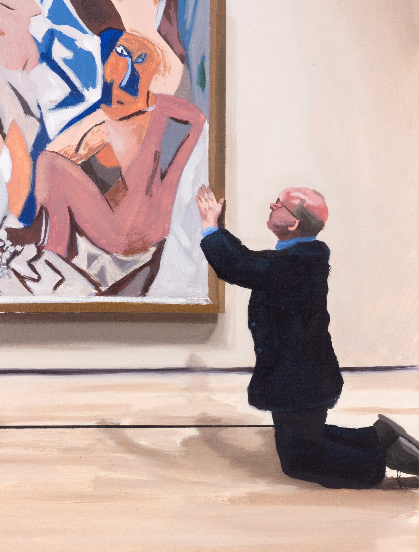 "The Viewer and Pablo Picasso" Print