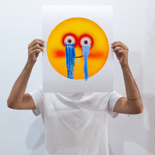 16x20 Cursed Emoji 10 Print