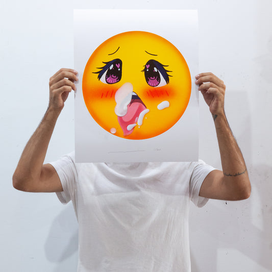 16x20 Cursed Emoji 12 Print