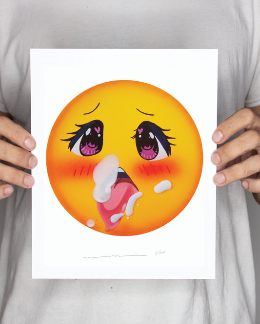 8x10 Cursed Emoji 12 Print