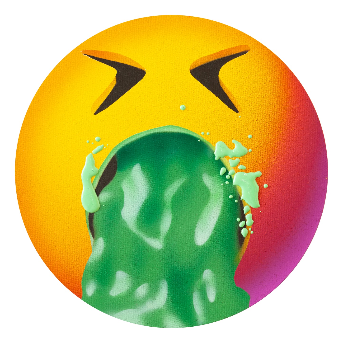 16x20 Cursed Emoji 11 Print