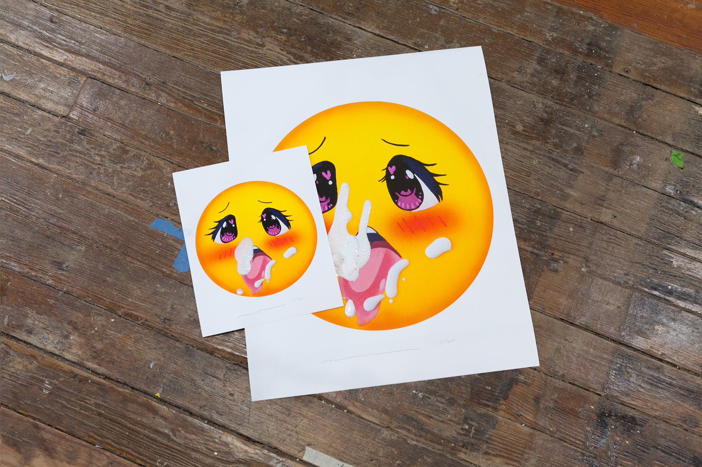 8x10 Cursed Emoji 12 Print