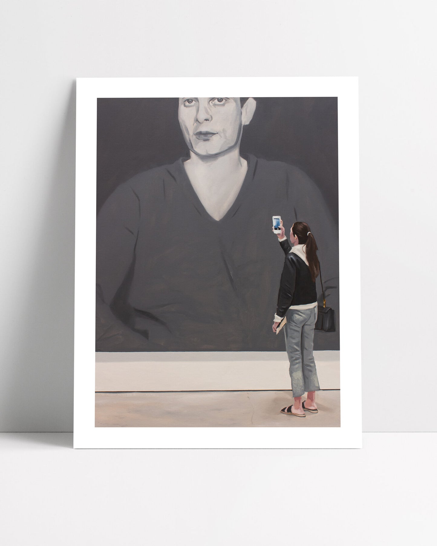 "The Viewer and Rudolf Stingel" Print